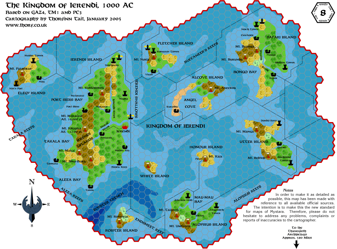 Ierendi, 8 miles per hex, Feb 2005