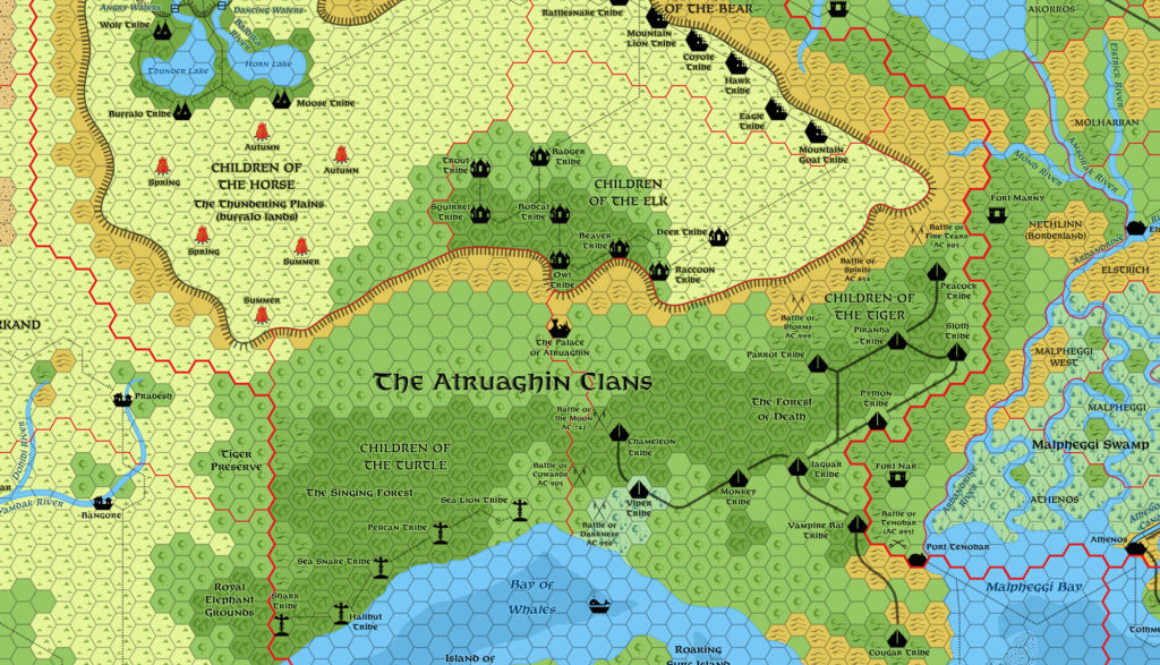 Atruaghin Clans, 8 miles per hex
