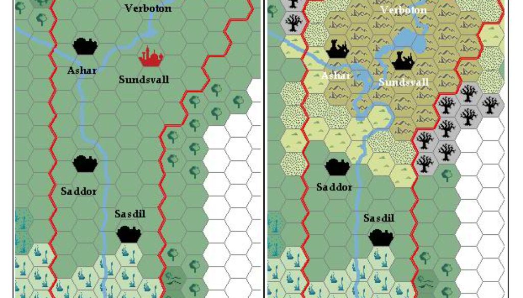 Doomsday Weapon Effect Vertiloch, 24 miles per hex, by Geoff Gander, June 2010