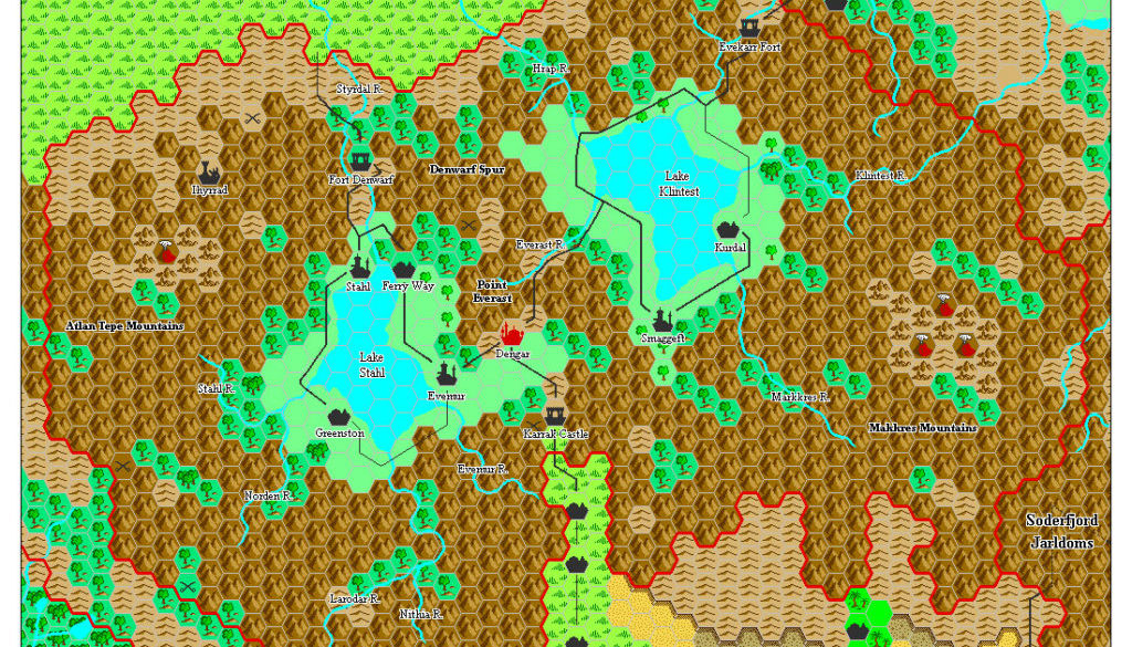 Rockhome, 8 miles per hex by Adamantyr, February 2021