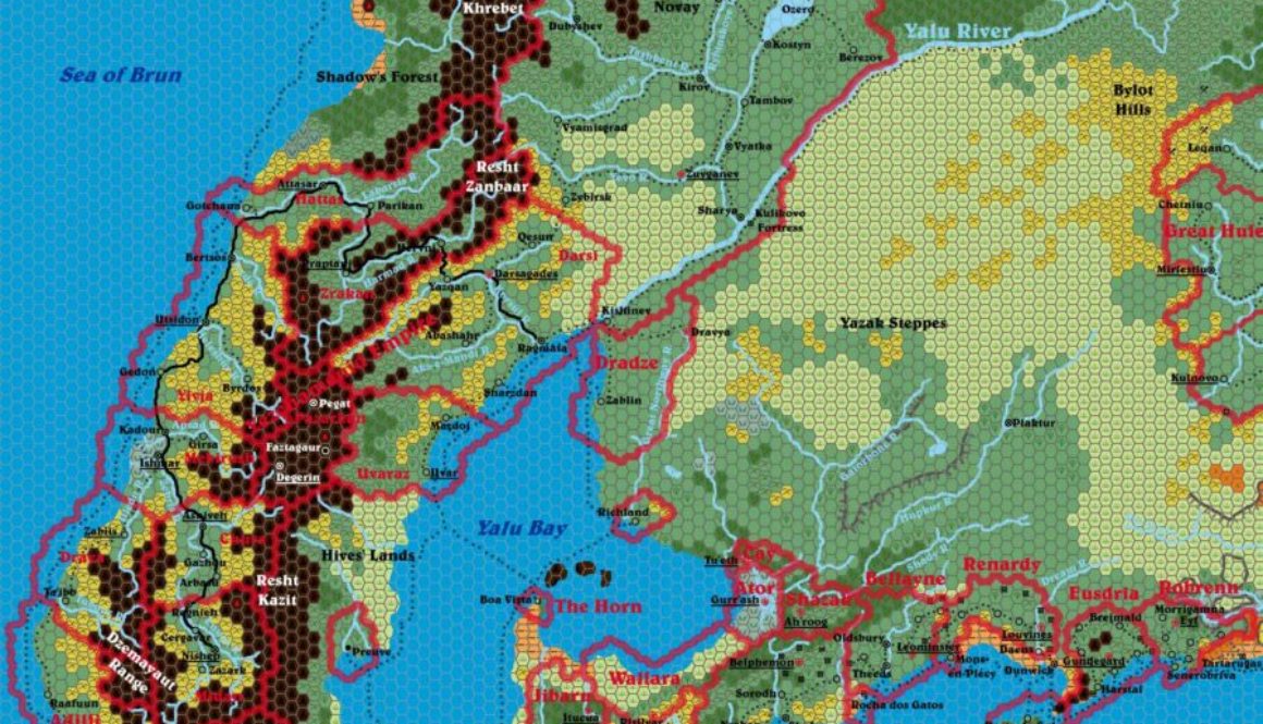 Western Brun, 24 miles per hex by Christian Constantin, September 1999
