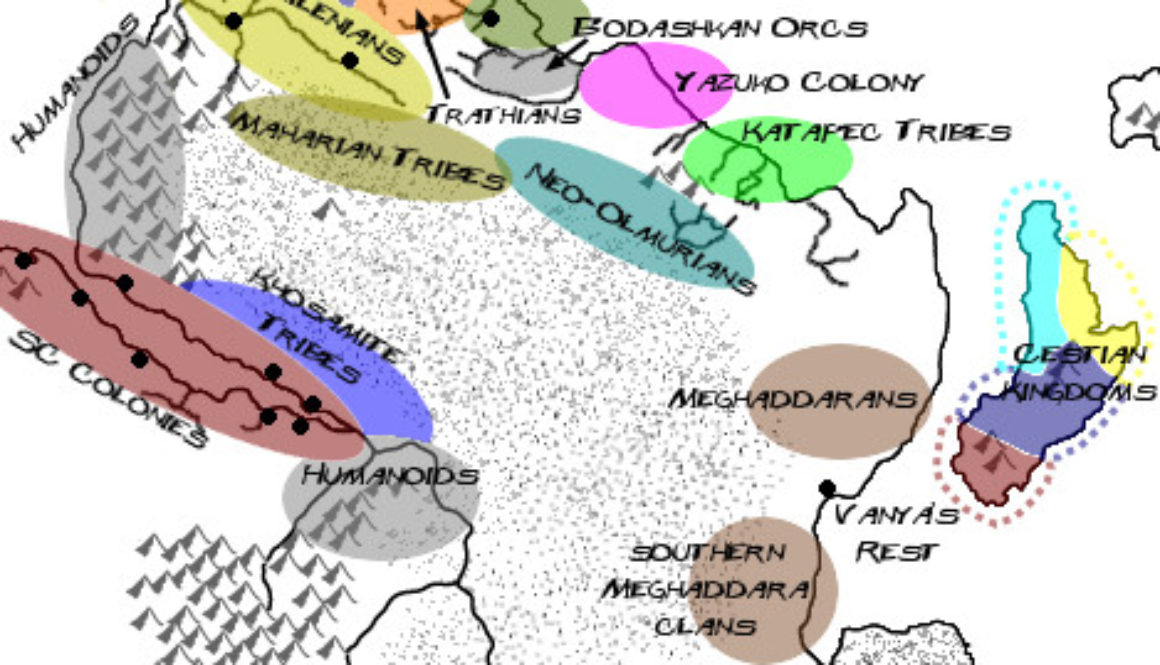 Colonial Era, AC 600 - 1000 by Christian Constantin, March 2014