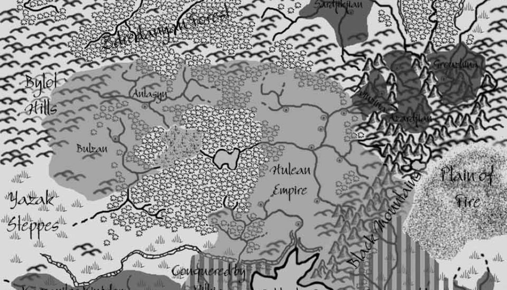 First Hulean Empire, 750-700 BC by Christian Constantin, May 1999