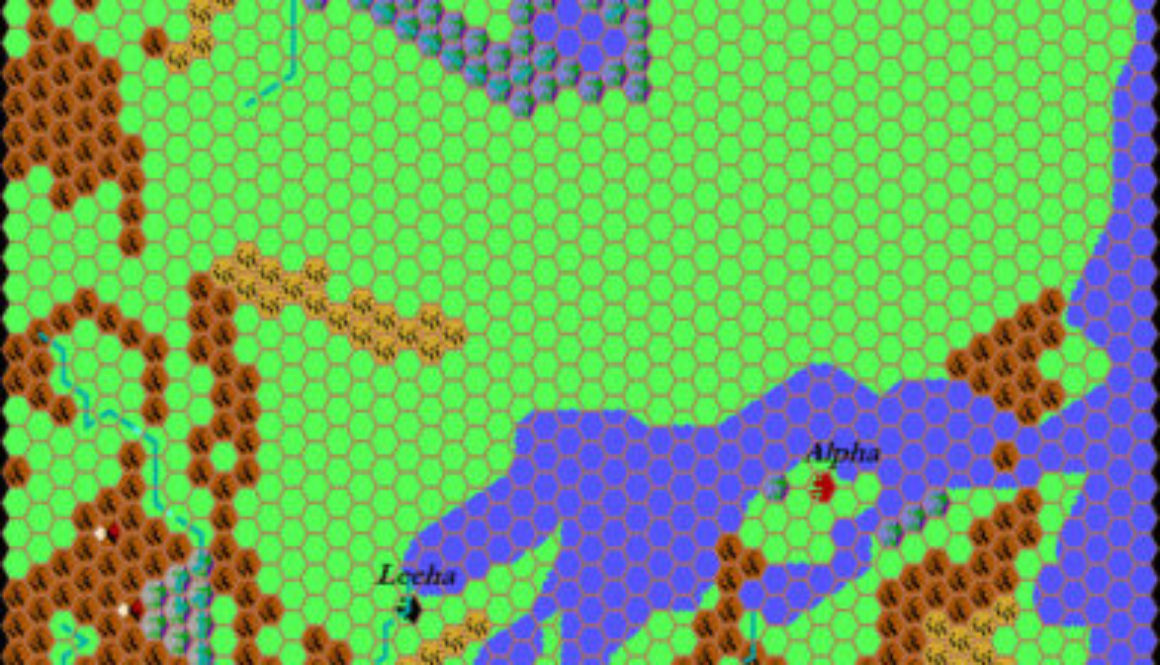 CM1 Norwold, 24 miles per hex by Thibault Sarlat, July 1999