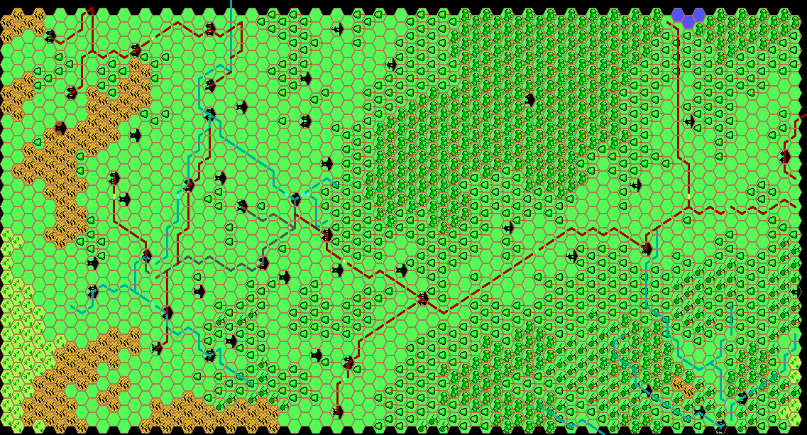 Olgar, 8 miles per hex by Thibault Sarlat, July 1999