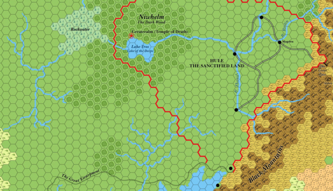 Hule, 24 miles per hex (1983)