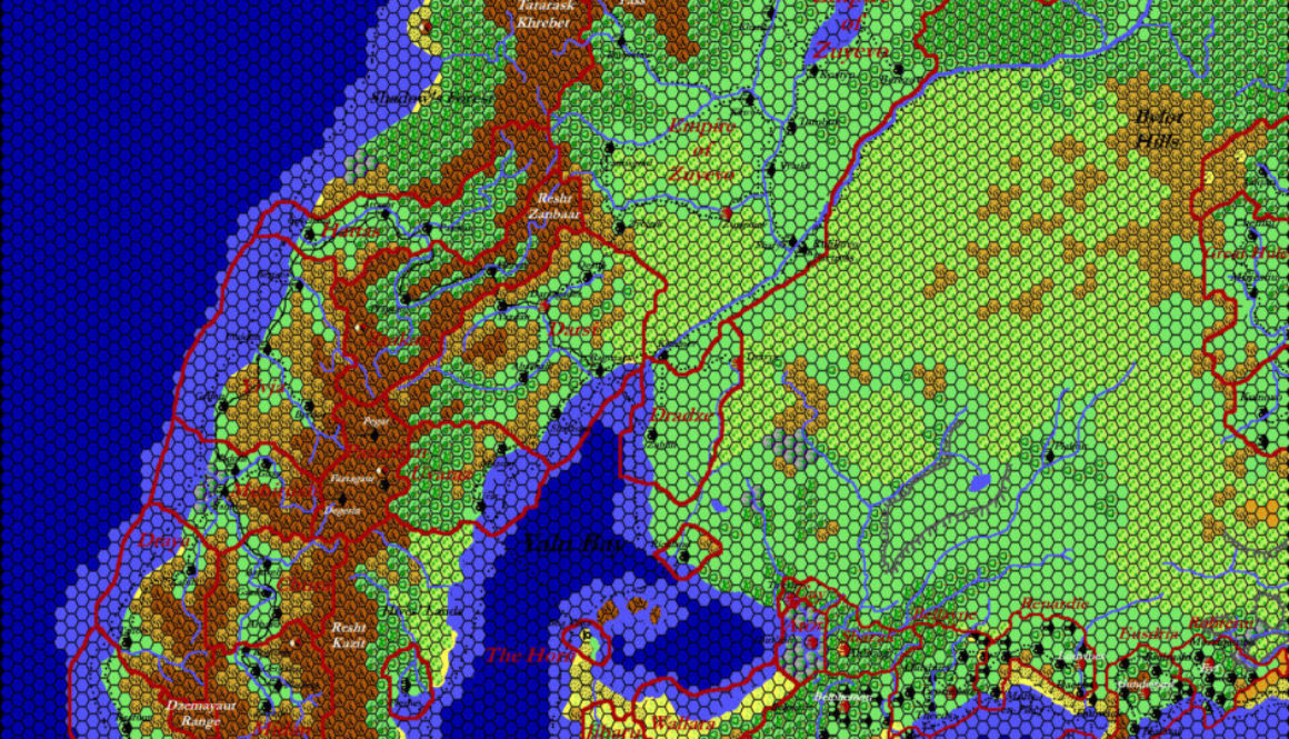 Western Brun, 24 miles per hex by Thibault Sarlat, November 2000
