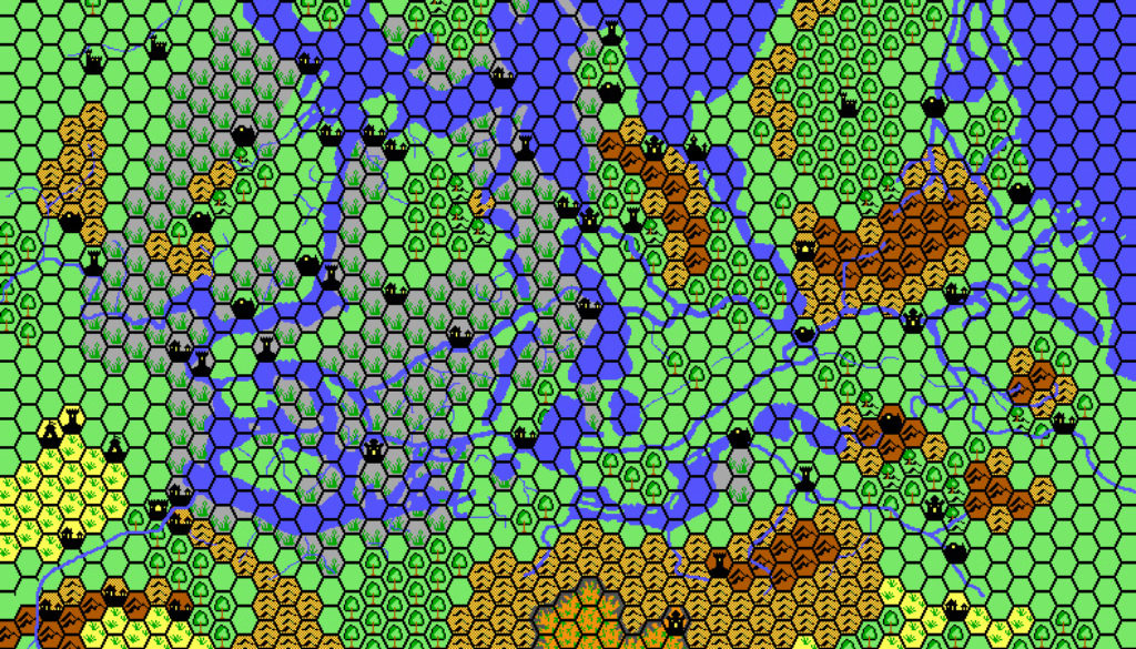 Blackmoor, 12 miles per hex by Thibault Sarlat, May 2001