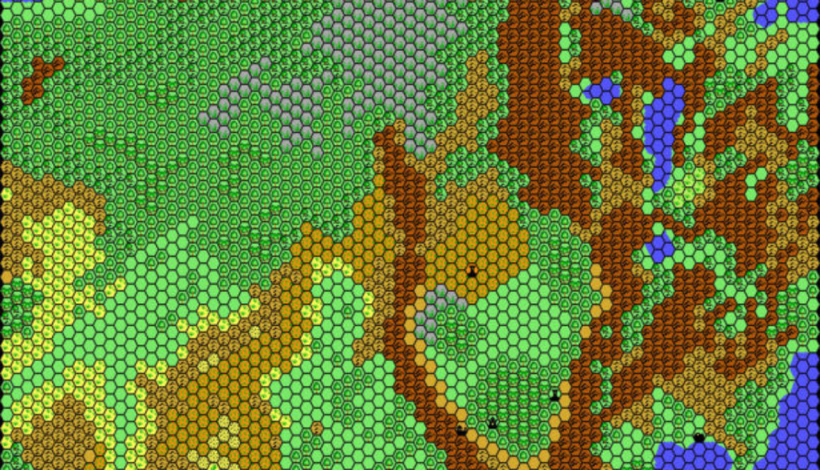 Eastern Brun, 24 miles per hex by Thibault Sarlat, September 2001