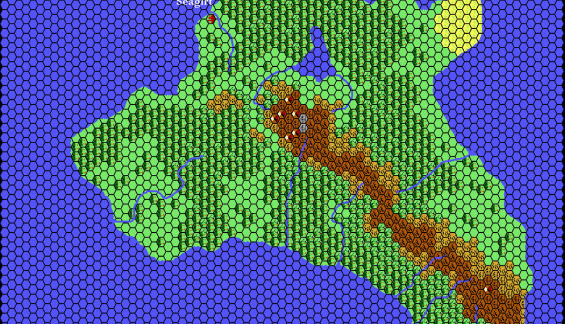 Nuar, 8 miles per hex by Thibault Sarlat, March 2000