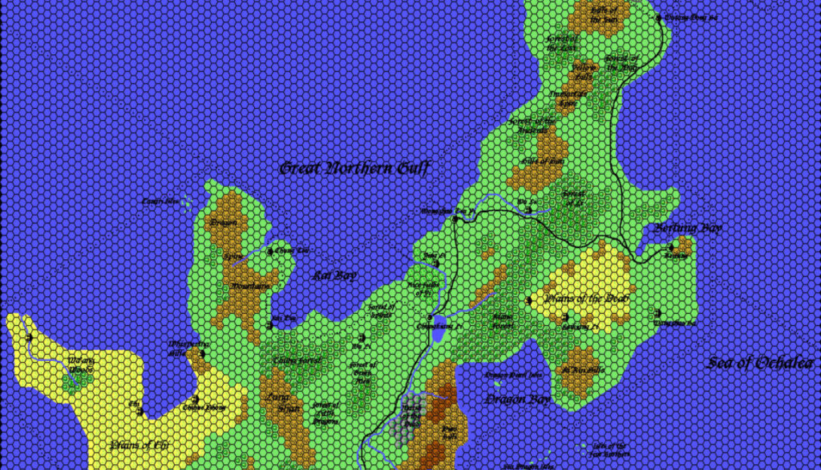 Ochalea, 8 miles per hex by Thibault Sarlat, May 2005