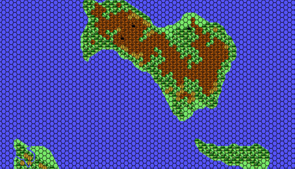 Oceania, 24 miles per hex by Thibault Sarlat, April 2002