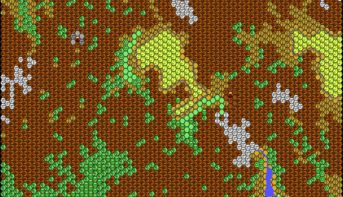 Skothar “Central East”, 24 miles per hex by Thibault Sarlat, December 2001