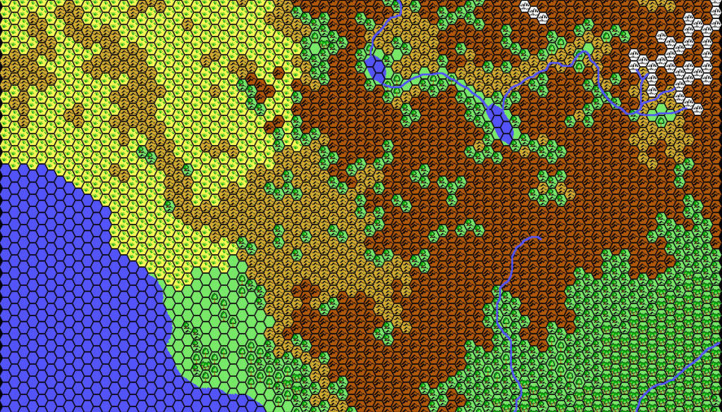 Thonia, 24 miles per hex by Thibault Sarlat, April 2002