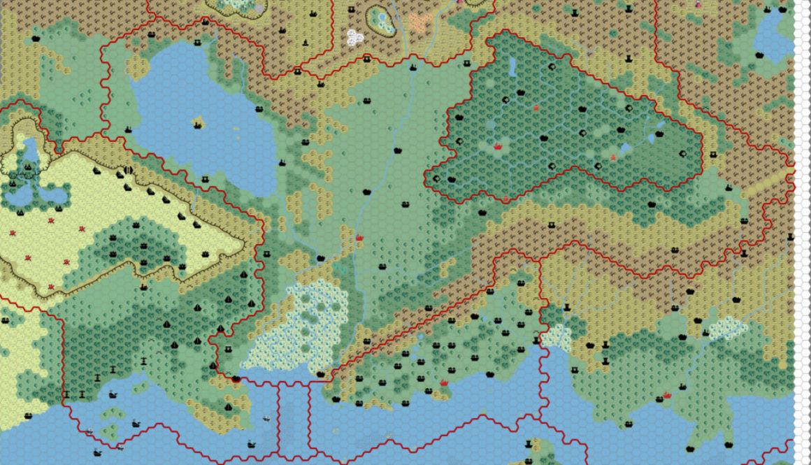 The Republic of Darokin, 8 miles per hex by Thibault Sarlat, December 2004