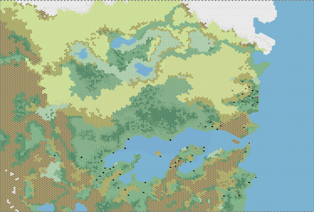 Norwold North, 8 miles per hex by Thibault Sarlat, January 2005