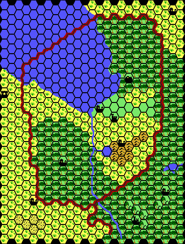 Schweidnitz, 8 miles per hex by Thibault Sarlat, October 2001