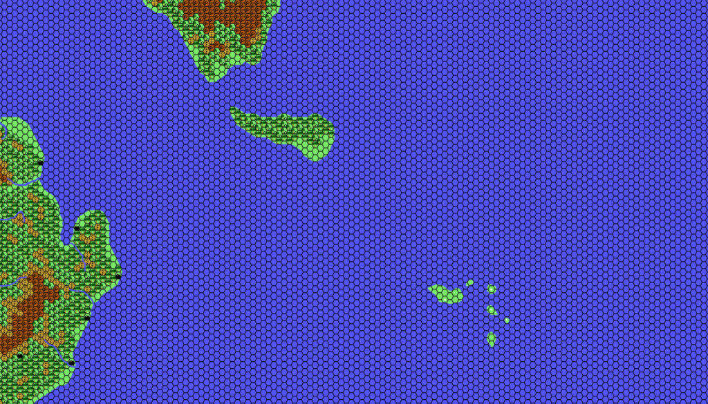 Isles of Steam, 24 miles per hex by Thibault Sarlat, December 2003
