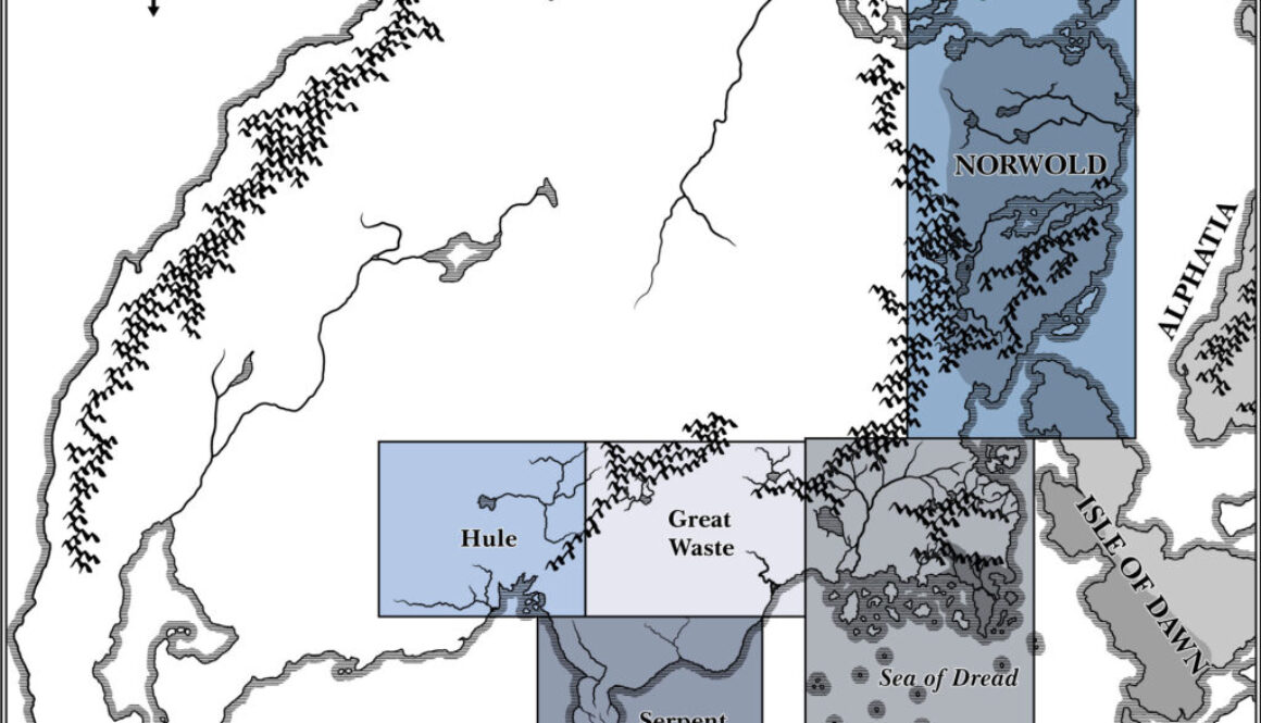 Brun Continental Map (1984)