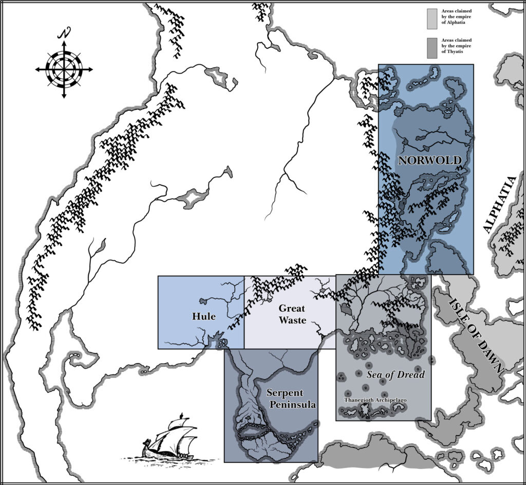 Brun Continental Map (1984)