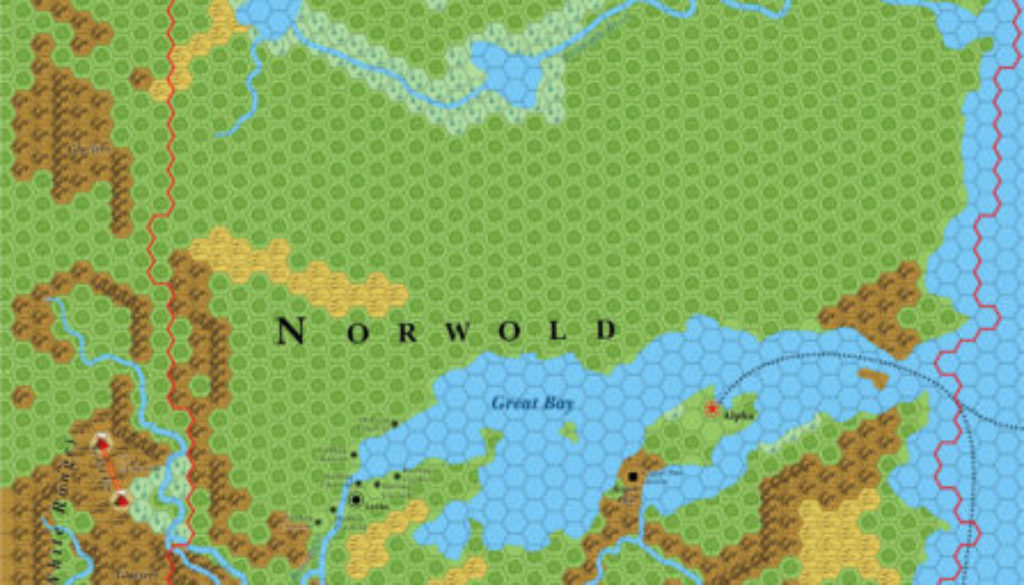 Norwold, 24 miles per hex (1985)