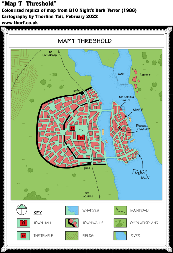 Colourised replica of Map T Threshold from B10