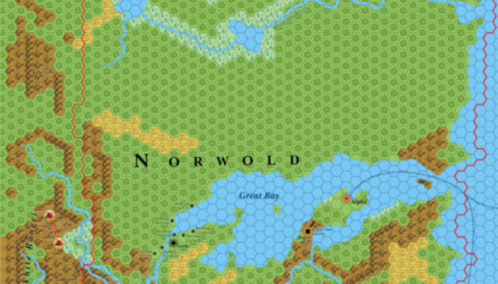 Norwold, 24 miles per hex (1986)