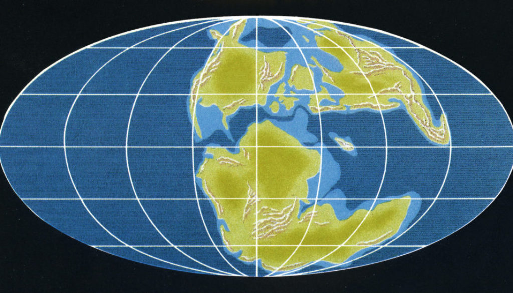 Proto-Mystara: Jurassic Earth, c. 150 million years ago