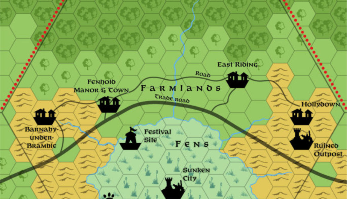 Fenhold, 2 miles per hex (1987)