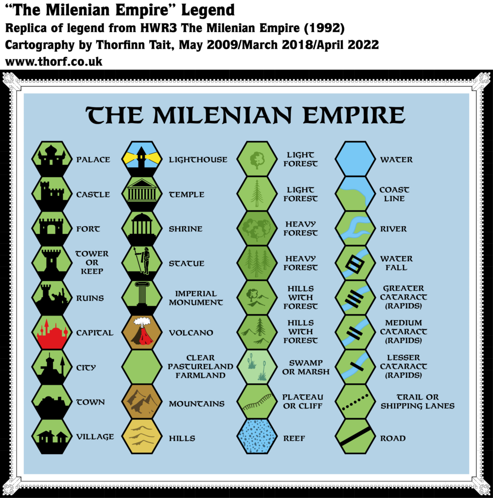 Replica of HWR3’s Legend