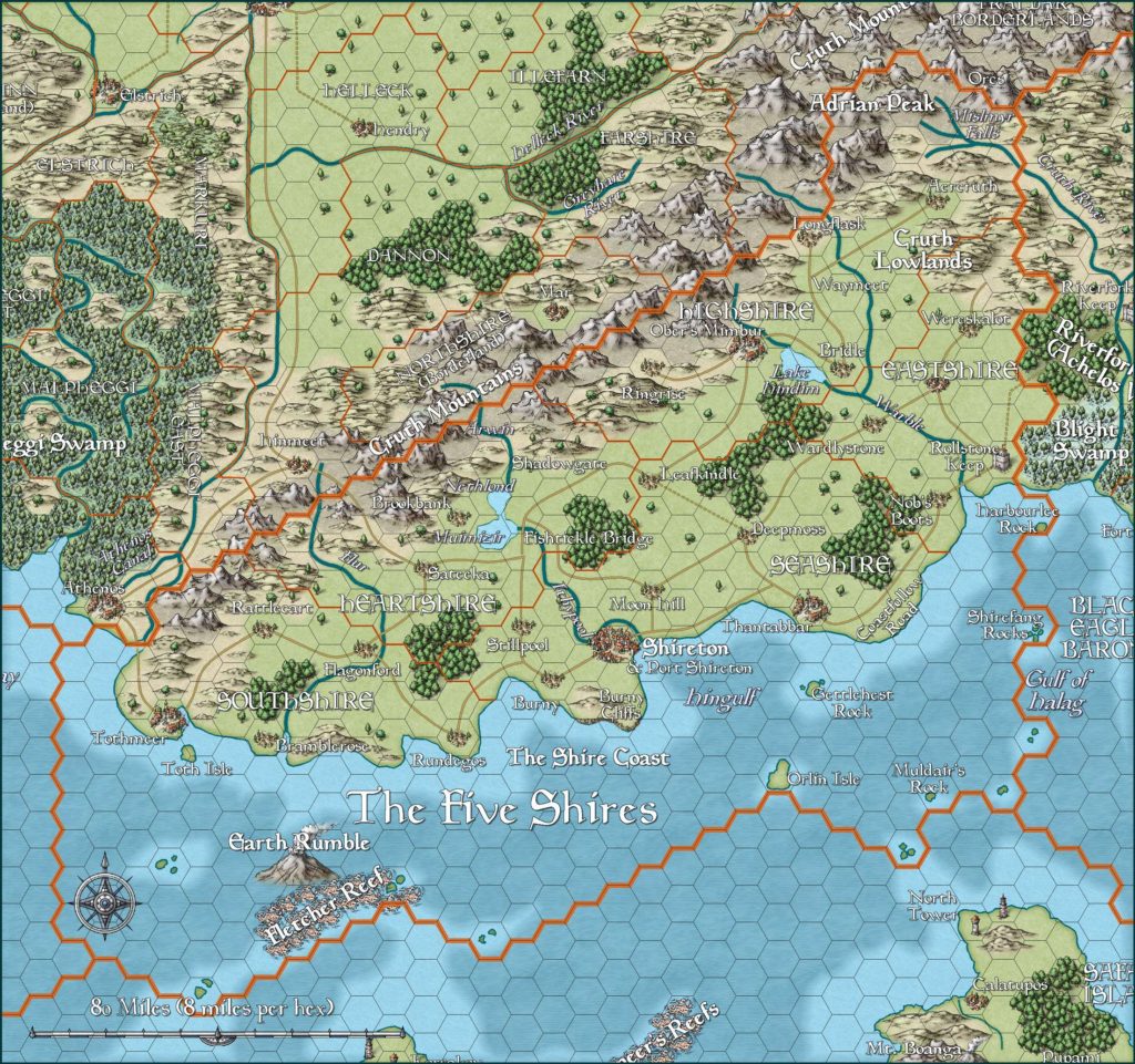 The Five Shires by Jason Hibdon, April 2020 (old version)