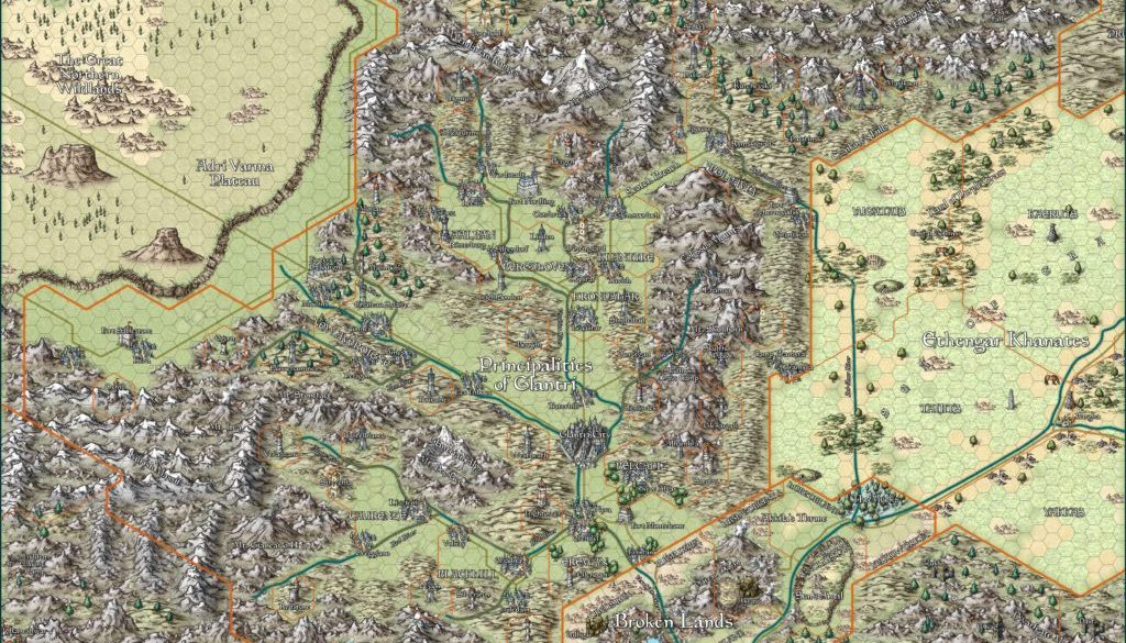 The Principalities of Glantri by Jason Hibdon, May 2020