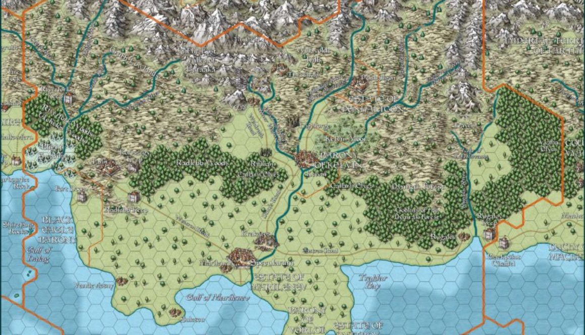 The Grand Duchy of Karameikos by Jason Hibdon, May 2020