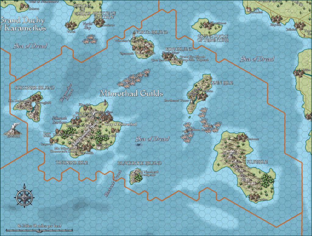 The Minrothad Guilds by Jason Hibdon, May 2020