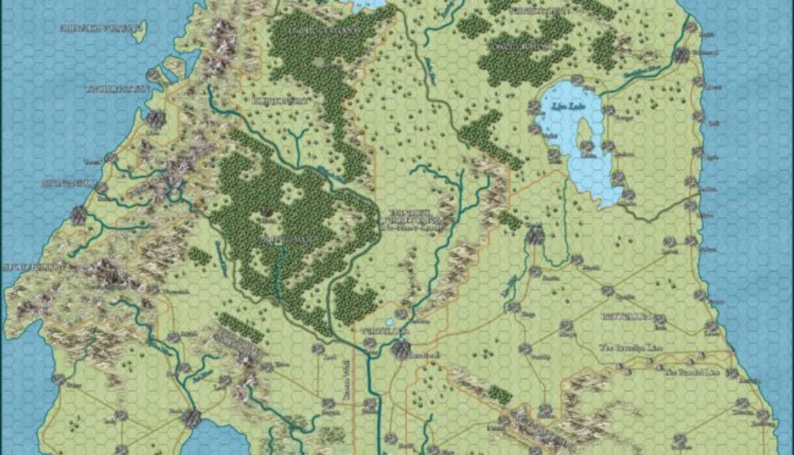 Alphatia, 24 miles per hex by Jason Hibdon, June 2020