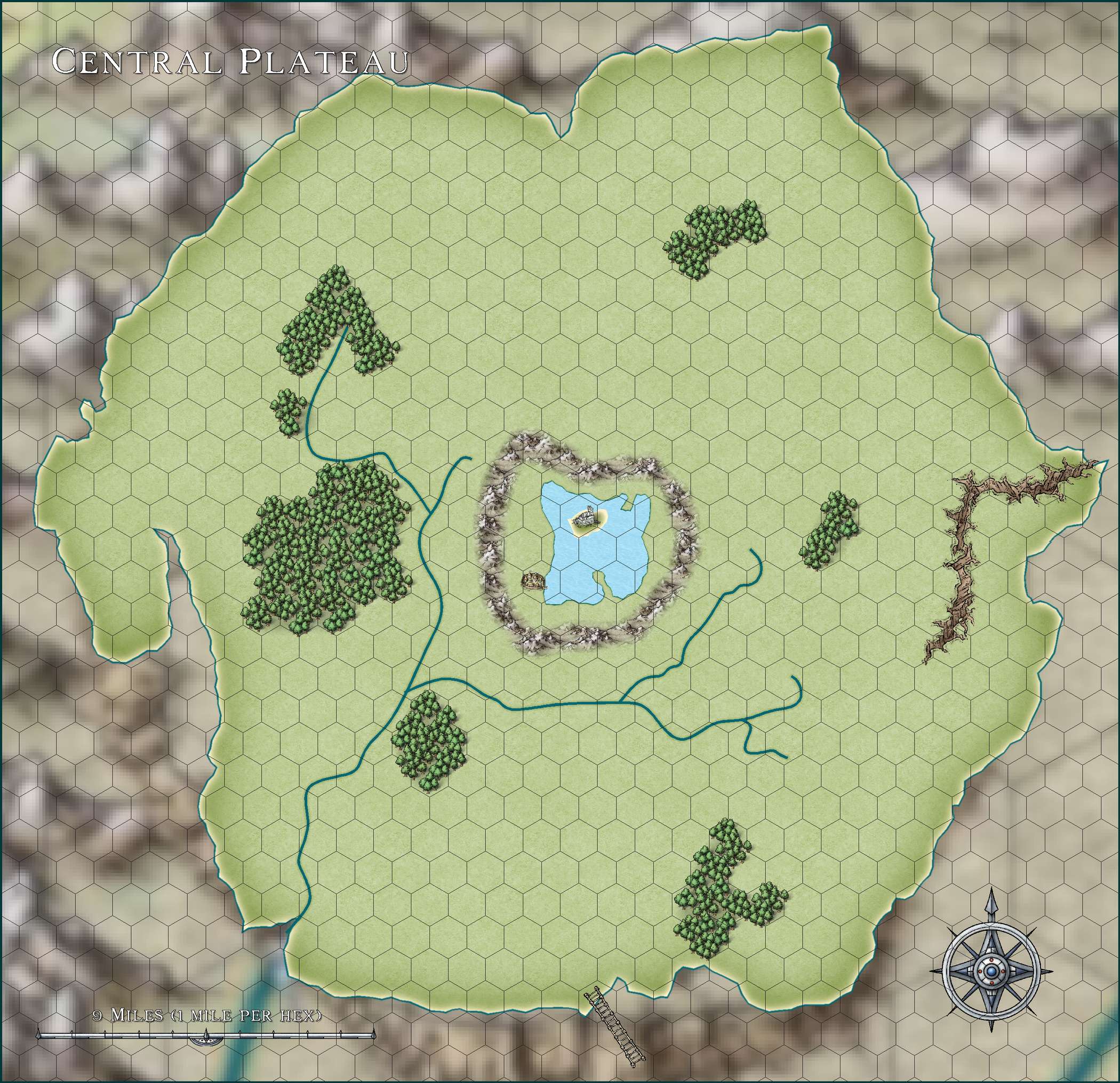 The Central Plateau by Jason Hibdon, May 2020