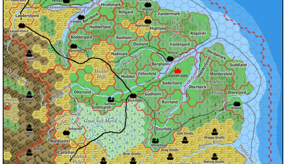 The Soderfjord Jarldoms, 8 miles per hex by Jose Ignacio Ramos Lomelin, November 2015