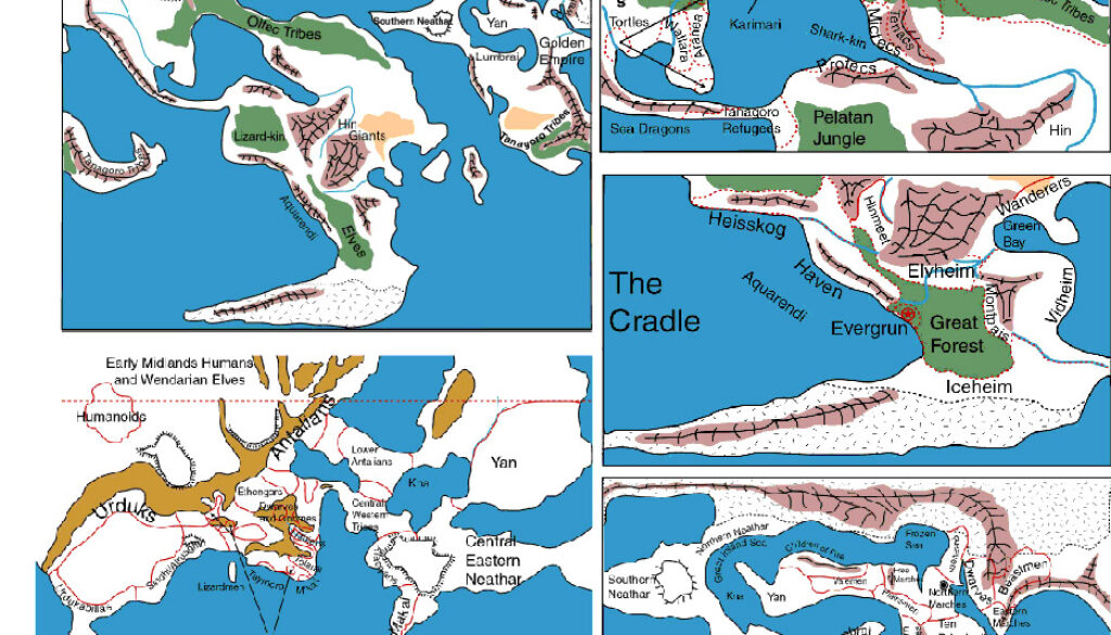The World Before the Rain and The Known World Before the Great Earthquakes by JTR, March 2006