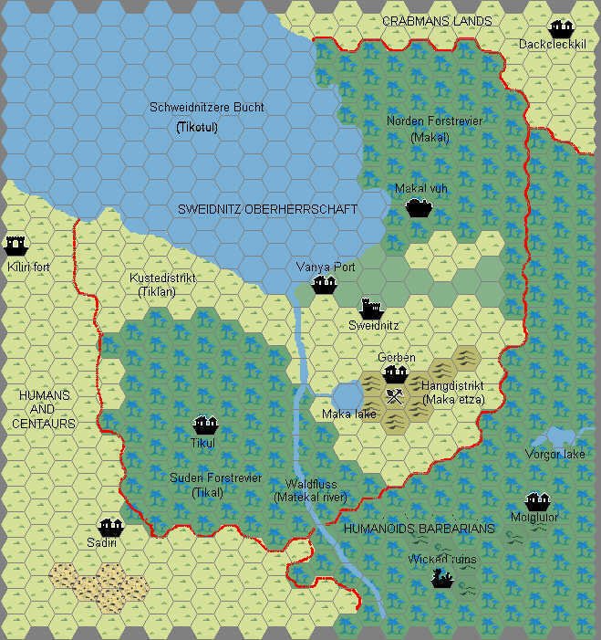 Schweidnitz, 8 miles per hex by Francesco Defferrari, May 2001