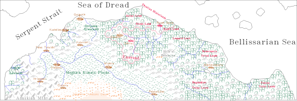 The Davanian Hinterlands by Aleksei Andrievski, October 1997
