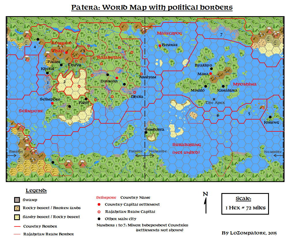 Patera, 72 miles per hex by Michele Carpita, October 2015