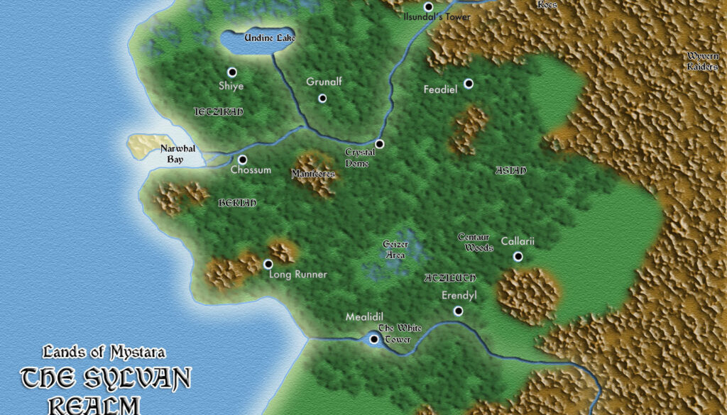 The Sylvan Realm by Håvard, revised by Robert Nuttman, January 2015