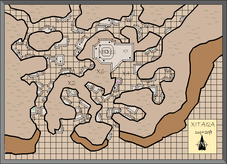 Xitaqa by Alan Derek Jones, June 2001