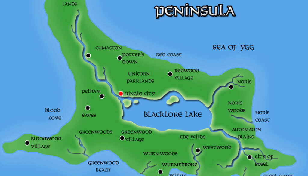 The Blacklore Peninsula by Håvard, August 2006