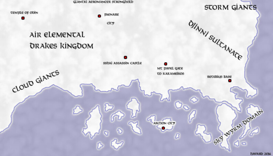 The Elemental Plane of Air by Håvard, July 2016