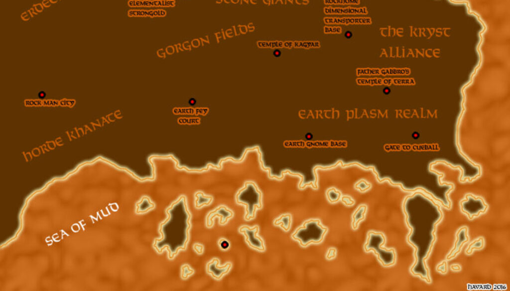 The Elemental Plane of Earth by Håvard, July 2016