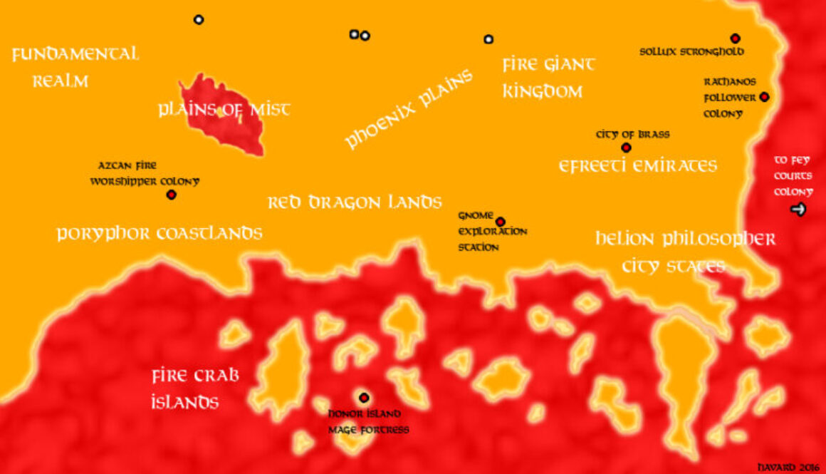The Elemental Plane of Fire by Håvard, July 2016