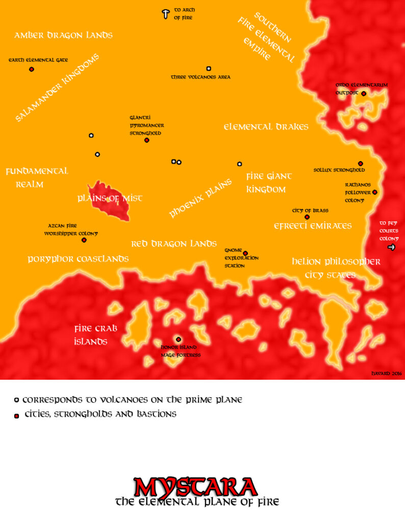 The Elemental Plane of Fire by Håvard, July 2016