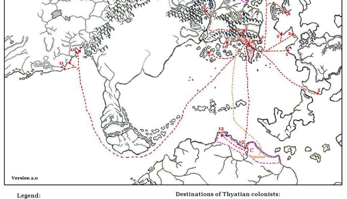 Thyatian Colonisation by Michele Carpita, November 2005