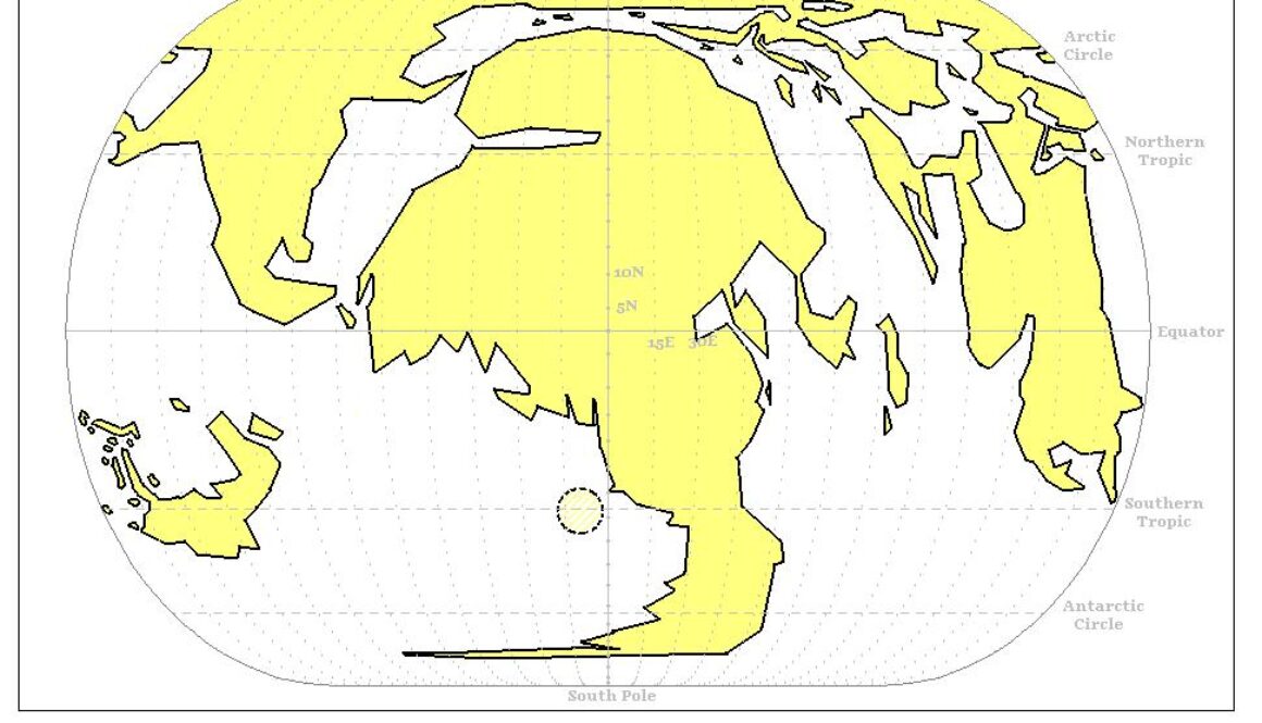 Precataclysmic Mystara centred on Evergrun by Michele Carpita, August 2005
